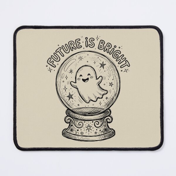 Item preview, Crystal Ball - Spooky Cute Ghost designed and sold by bapupa.