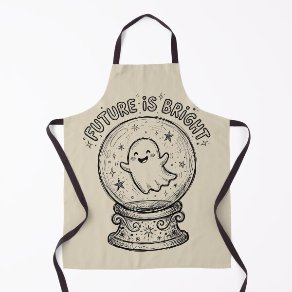 Item preview, Crystal Ball - Spooky Cute Ghost designed and sold by bapupa.
