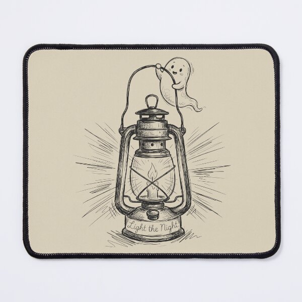 Item preview, Floating Lantern - Spooky Cute Ghost designed and sold by bapupa.
