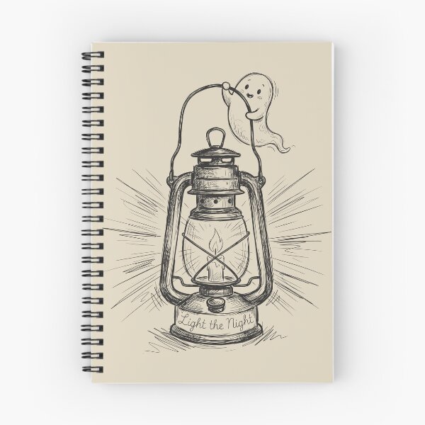 Item preview, Floating Lantern - Spooky Cute Ghost designed and sold by bapupa.