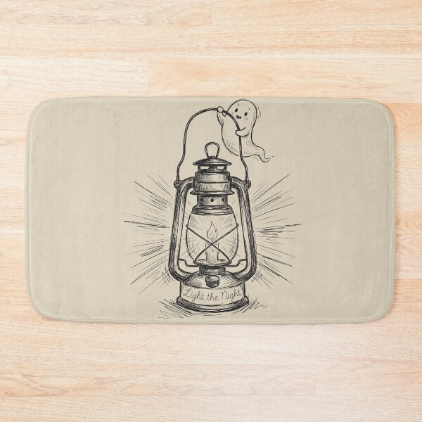 Item preview, Floating Lantern - Spooky Cute Ghost designed and sold by bapupa.