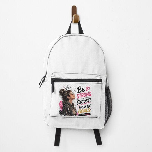Item preview, Be Strong Focus On Your Goals Motivational Girl Art designed and sold by HOPPRINTS.