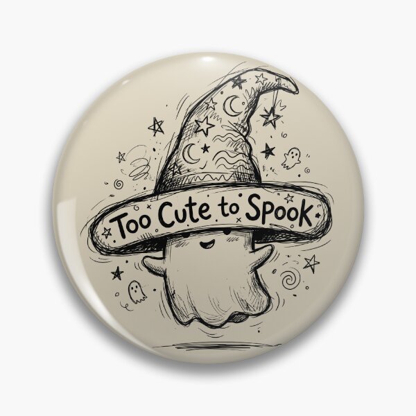 Item preview, Hat Trick - Spooky Cute Ghost designed and sold by bapupa.