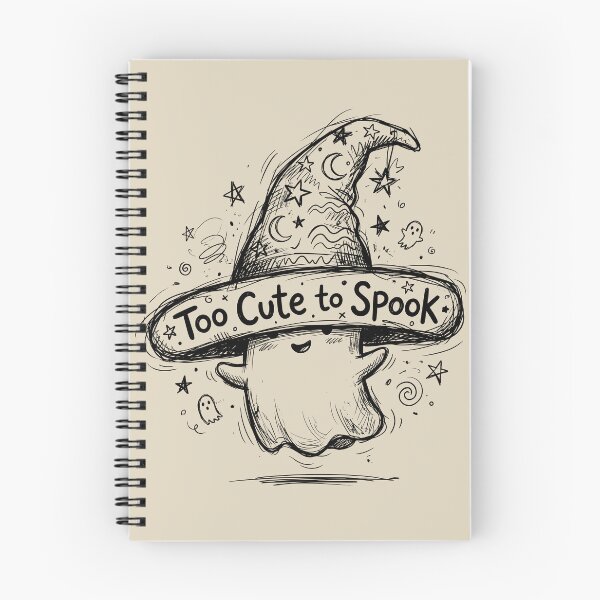 Item preview, Hat Trick - Spooky Cute Ghost designed and sold by bapupa.