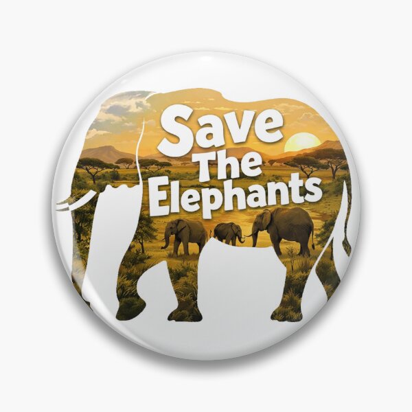 Item preview, Elephants - Save The Elephants designed and sold by HaydenMillepied.