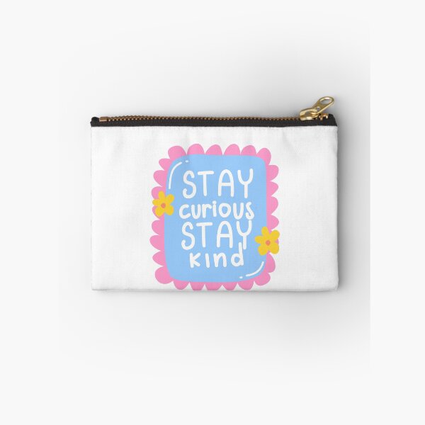 Item preview, Stay Curious Stay Kind Positive Motivation Inspirational Quote designed and sold by RetroMini2026.