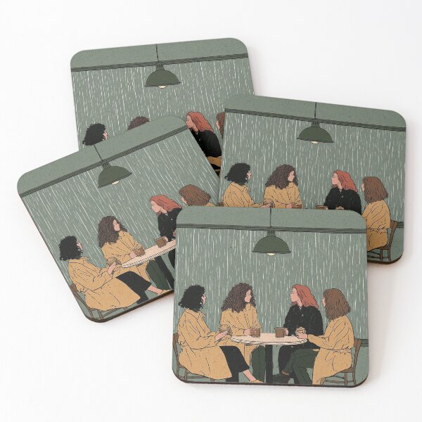 Item preview, Rainy Coffee Confessions designed and sold by Venon28.