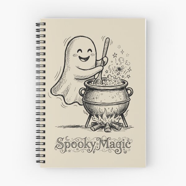 Item preview, Potion Stir - Spooky Cute Ghost designed and sold by bapupa.