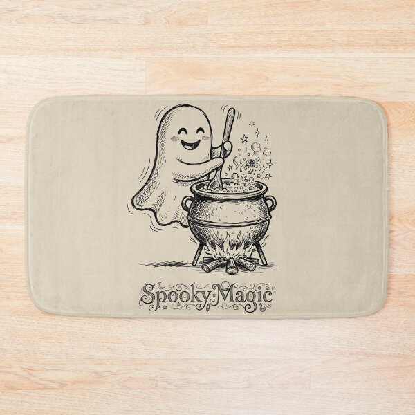 Item preview, Potion Stir - Spooky Cute Ghost designed and sold by bapupa.