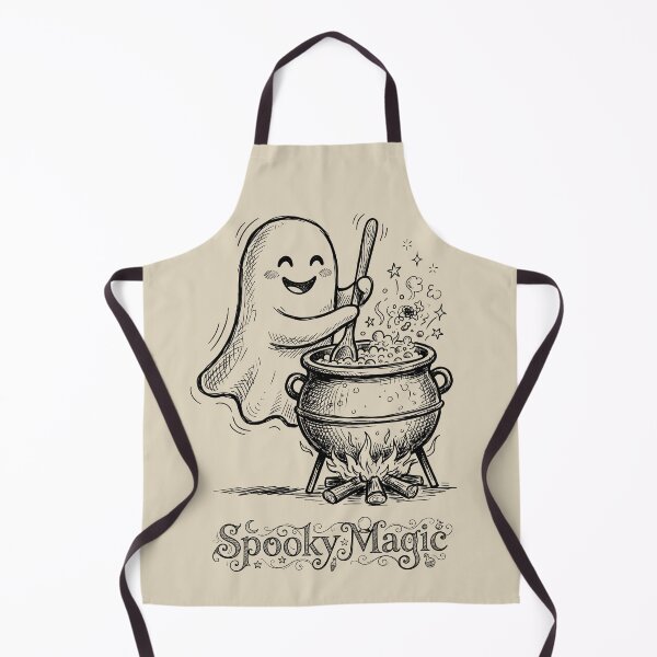 Item preview, Potion Stir - Spooky Cute Ghost designed and sold by bapupa.