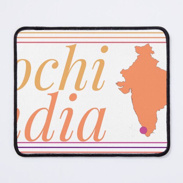 Item preview, Kochi India City Marked On Country Map designed and sold by TheIconSmith.