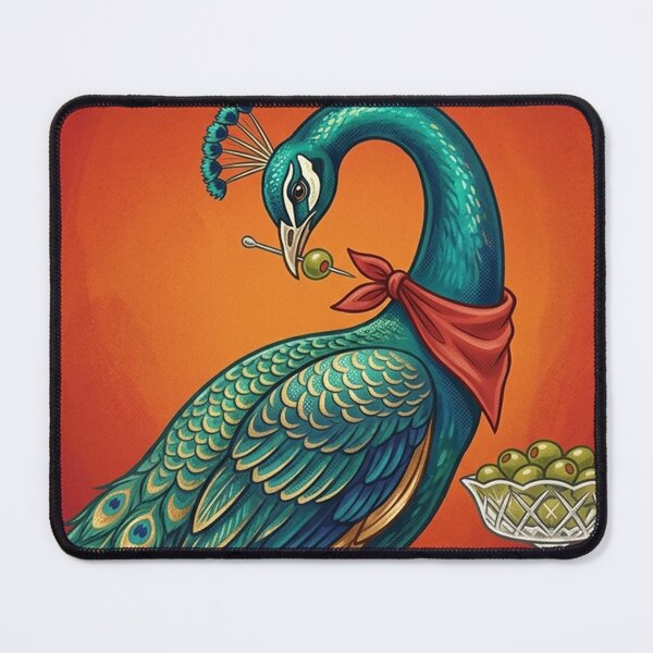 Item preview, campari rosso Peacock Bar Milanese Vintage Poster designed and sold by clarencestew.
