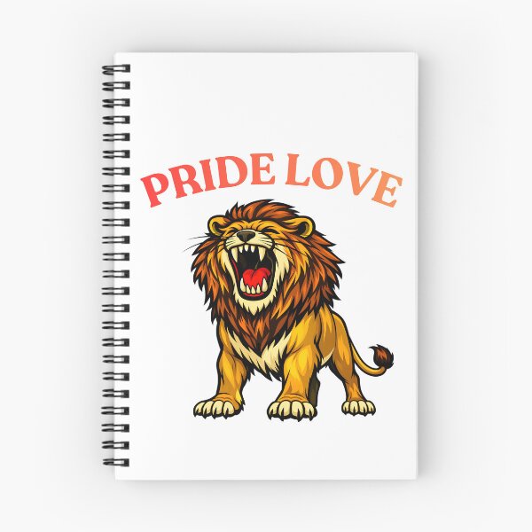 Item preview, Pride Love Roaring Lion Cartoon designed and sold by ROARSOME DESiGNS.