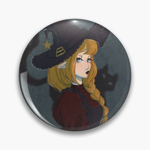 Item preview, Cute Gothic Witch | Black Cat designed and sold by Lemorettt -shop.