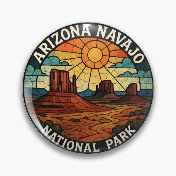 Item preview, Navajo Arizona National Park Stained Glass Travel designed and sold by TomFrontierArt.