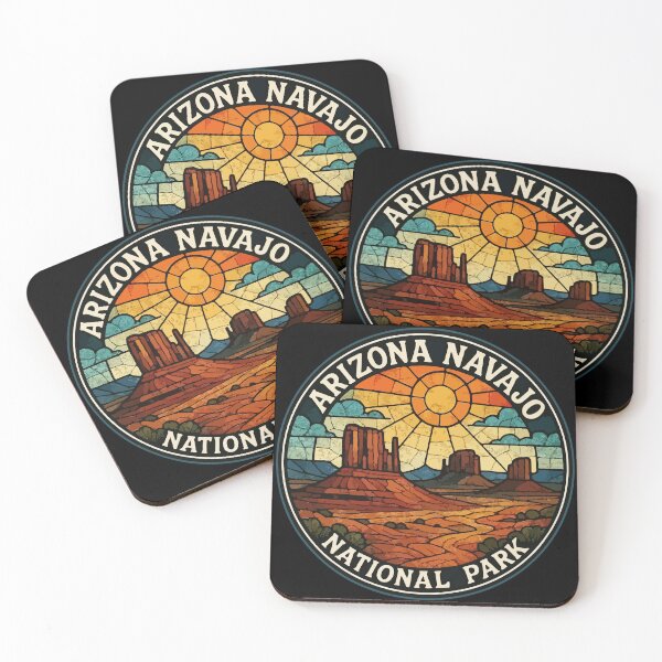 Item preview, Navajo Arizona National Park Stained Glass Travel designed and sold by TomFrontierArt.
