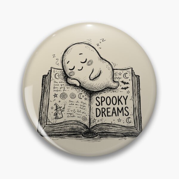 Item preview, Spellbook Nap - Spooky Cute Ghost designed and sold by bapupa.