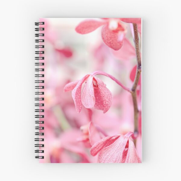 Item preview, Pastel pink orchid aesthetic floral home decor print designed and sold by TanalyFlowers.