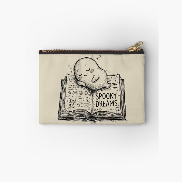 Item preview, Spellbook Nap - Spooky Cute Ghost designed and sold by bapupa.