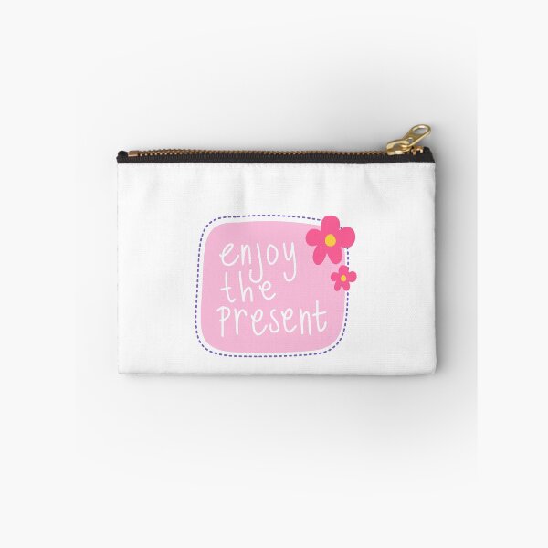 Item preview, Enjoy The Present Mindfulness Quote Positive Inspiration designed and sold by JonesFlora2025.