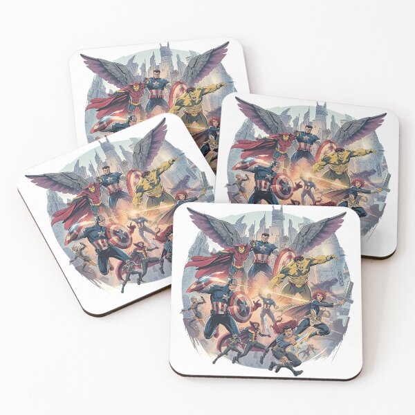 Item preview, Heroes United – Epic Comic-Style Superhero Battle designed and sold by Artisan Finds Online.