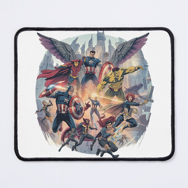 Item preview, Heroes United – Epic Comic-Style Superhero Battle designed and sold by Artisan Finds Online.