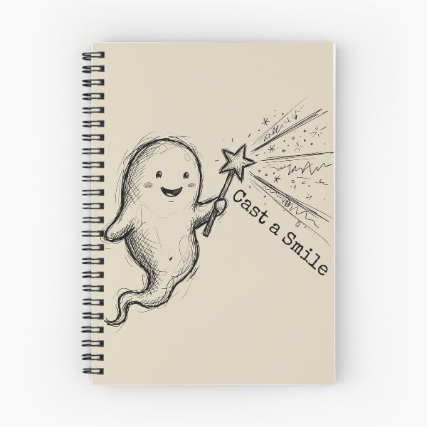 Item preview, Wand Spark - Spooky Cute Ghost designed and sold by bapupa.