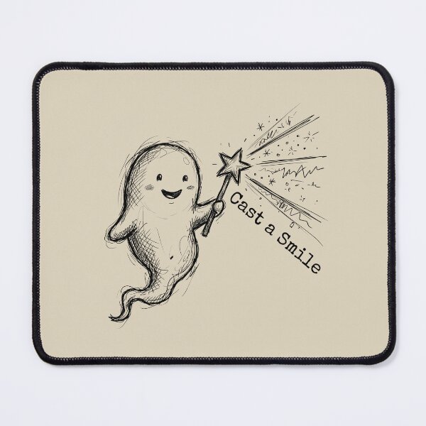 Item preview, Wand Spark - Spooky Cute Ghost designed and sold by bapupa.