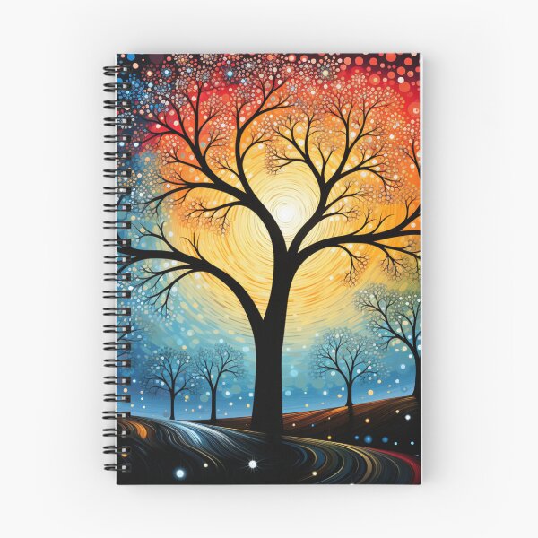 Item preview, Aboriginal Inspired Dot Art - Main Tree and Sunshine designed and sold by GrinGalore.
