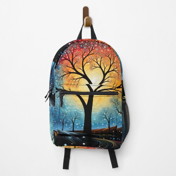 Item preview, Aboriginal Inspired Dot Art - Main Tree and Sunshine designed and sold by GrinGalore.