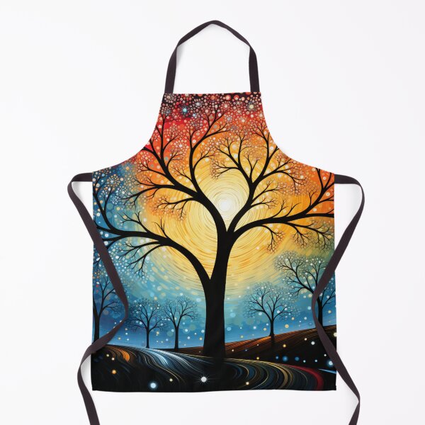 Item preview, Aboriginal Inspired Dot Art - Main Tree and Sunshine designed and sold by GrinGalore.