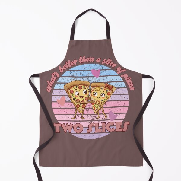 Item preview, What's Better Than a Slice of Pizza? Two Slices! Illustration designed and sold by Bluebird Crafted Tee.