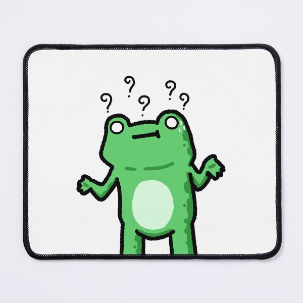 Item preview, Confused Frog Puzzled Animal Lover Amphibian Gift designed and sold by JonesFlora2025.