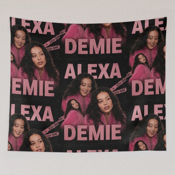 Item preview, Alexa Demie Pink Fur Aesthetic Collage designed and sold by catherinejofi.