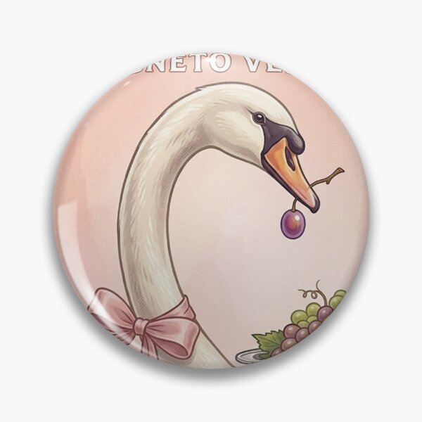 Item preview, Prosecco Swan Veneto Vintage Poster designed and sold by clarencestew.