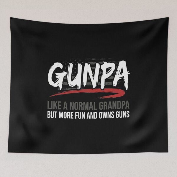 Item preview, Gunpa Like A Normal Grandpa But More Fun And Owns Guns Funny Firearms Grandfather Gift designed and sold by SofenArt.