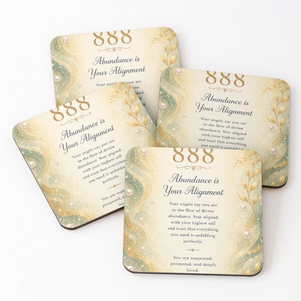 Item preview, 888 Abundance Is Your Alignment designed and sold by AngelLighthouse.