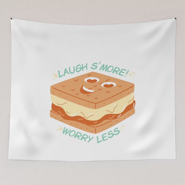 Item preview, Laugh S'more! Worry Less S'mores Camping Humor designed and sold by JonesFlora2025.