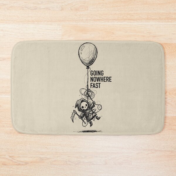 Item preview, Ballow Slip - Cute Grim Reaper designed and sold by bapupa.