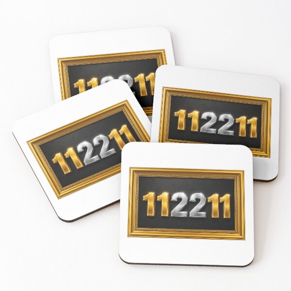 Item preview, Angel Number 112211 Gold and Silver Manifestation Art designed and sold by PrintableArt123.