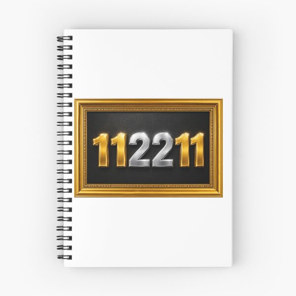 Item preview, Angel Number 112211 Gold and Silver Manifestation Art designed and sold by PrintableArt123.