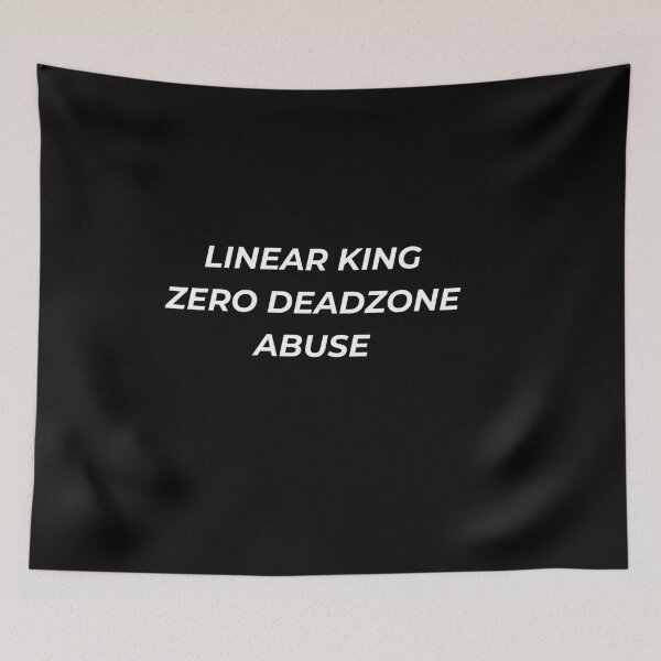 Item preview, Linear King Zero Deadzone Abuse Funny Pro Controller Gamer designed and sold by IronAndSoil.