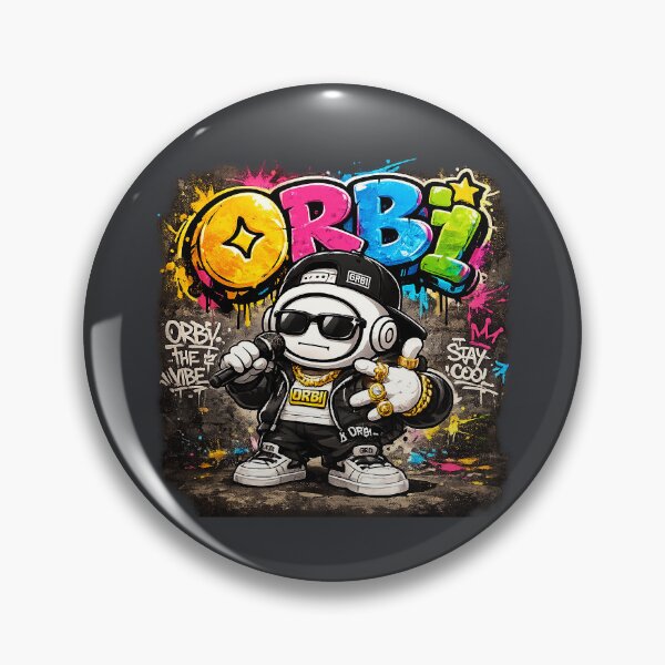 Item preview, Hip Hop Orbi Graffiti Sticker designed and sold by Bans-T.