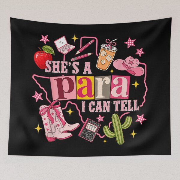 Item preview, Western Style Shes A Para I Can Tell Paraprofessional Teacher Gift designed and sold by MassonCalepon.