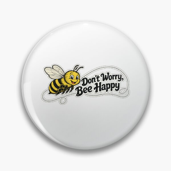 Item preview, Don't worry, Be Happy designed and sold by BlueBandedBee94.