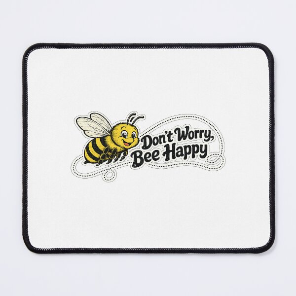 Item preview, Don't worry, Be Happy designed and sold by BlueBandedBee94.