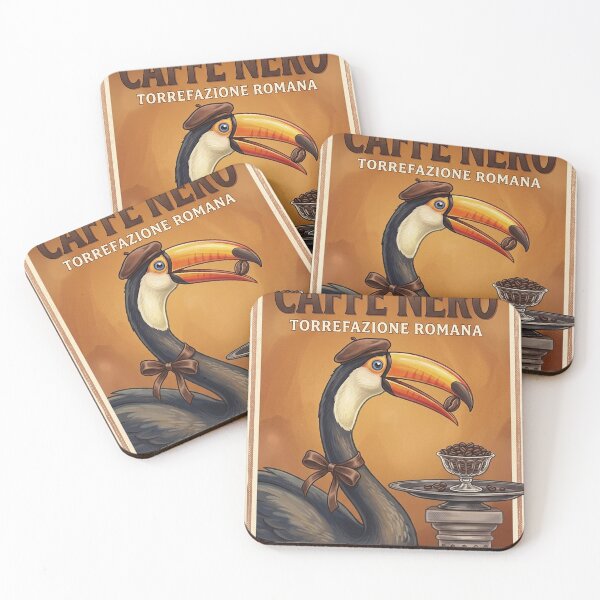 Item preview,  Caffè Nero Toucan Roman Roastery designed and sold by clarencestew.