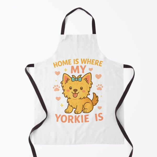 Item preview, Home Is Where My Yorkie Is Cute Yorkshire Terrier Dog Lover Design designed and sold by FurAndFlaireg.