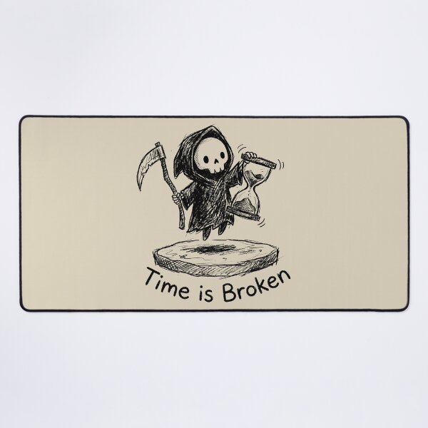 Item preview, Hourglass Jam - Cute Grim Reaper designed and sold by bapupa.
