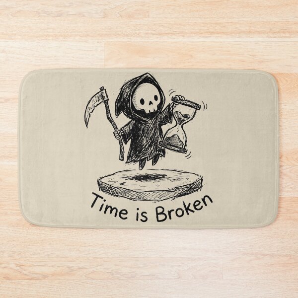 Item preview, Hourglass Jam - Cute Grim Reaper designed and sold by bapupa.